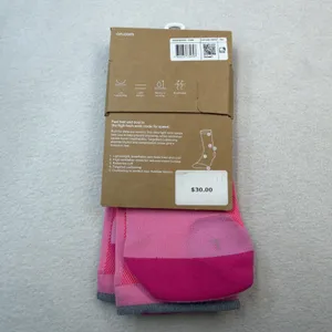 On Cloud Elite Run Sock High Medium Mens 8-9.5 / Womens 9.5-11 Raspberry/Pink thumbnail 4