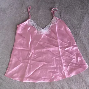 PINK - Victoria's Secret Vintage lace baby pink pajama set thumbnail 5