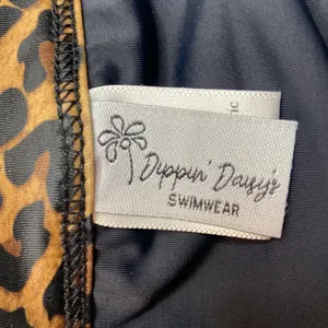 Dippin' Daisy's Women’s Animal Print Ultra High Waist Bikini Bottoms Size Medium thumbnail 8