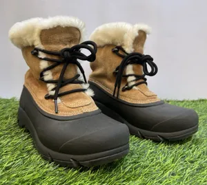 Sorel Snow Angel Lace Winter Boots NL1810-234 Tan Waterproof Womens Size 7 US thumbnail 1