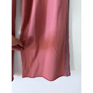 OFFLINE Aerie Mauve Pink Wide Leg Side Stripe Lounge Fleece Pants Womens Medium thumbnail 6