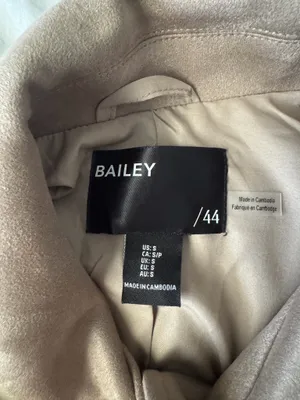 Bailey 44 Tan Faux Suede Jacket thumbnail 3