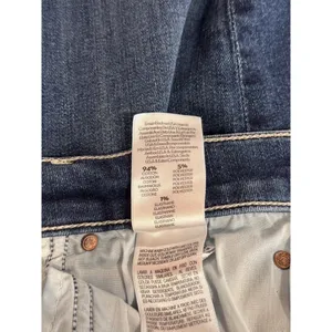 Mother Womens Jeans Blue Denim The Mid Rise Dazzler Teaming Up Straight Size 28 thumbnail 12