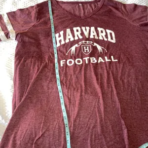 Maroon Harvard Football T-Shirt Size 3XL thumbnail 5