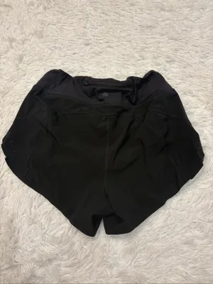 Athleta run with it black shorts thumbnail 2