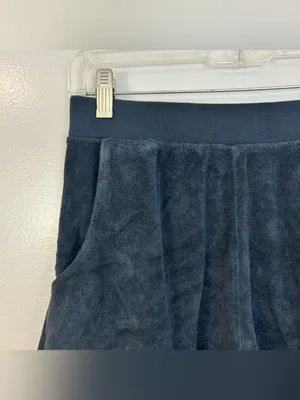 KULE The Terry Venus Shorts Dark Navy Blue Terrycloth Shorts Size Small thumbnail 4