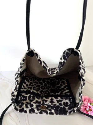 White Leopard Shoulder Bag thumbnail 2