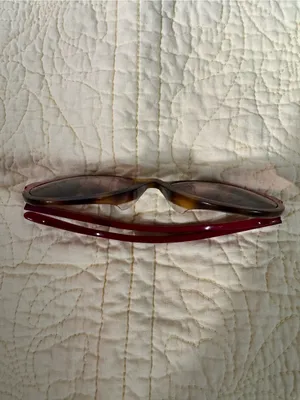Maui Jim Sunshine Two-Tone Cat Eye Sunglasses in Burgundy Red and Brown thumbnail 8