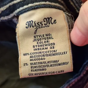 Miss Me Stonewood Skinny Jeans Size 29 thumbnail 4
