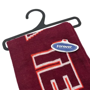NEW Virginia Tech Hokies NCAA Forever Collectibles Knit Scarf Red Orange‎ thumbnail 2