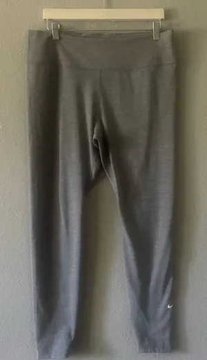 Nike Heather Gray Leggings‎ thumbnail 1