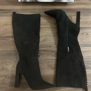 JLO JENNIFER LOPEZ Black Krim Boots Size 10 thumbnail 3