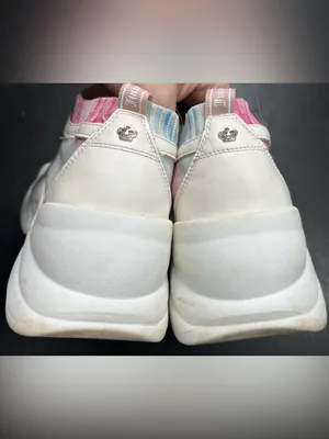 Juicy Couture Size 7.5 JC-Clarity Chunky Pastel Tie Dye Fashion Sneakers thumbnail 4