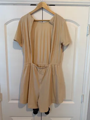 Lululemon Lightweight High-Neck Romper Yellow Size 12 thumbnail 4