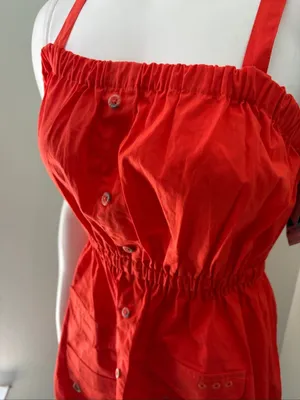 Columbia Brand Bonehead Clemson Orange Embroidered Dress size Large NEW thumbnail 2