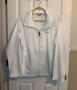 White Columbia Rain Jacket thumbnail 1