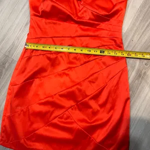 B. DARLIN Elegant Red Strapless‎ Dress thumbnail 6