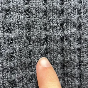 Imperfect‎ SO knit sweater fuzzy ribbed hem neck cuff casual office thumbnail 4