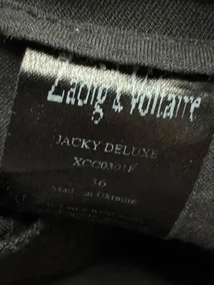 Zadig and Voltaire Jacky Deluxe Mini Skirt Black Women’s 4 (36) thumbnail 4