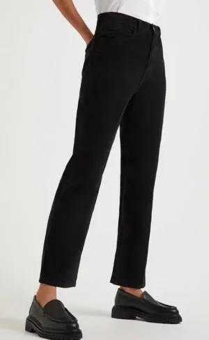 Re/Done 70's Loose Flare Washed Black Size 25 Flaw thumbnail 1