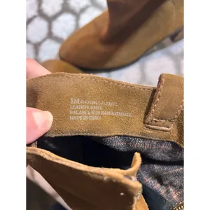 Sam Edelman Suede Ankle Boots in Chestnut thumbnail 14