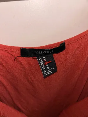 Off-Shoulder Burnt Orange Dress - Forever 21 - M/Medium thumbnail 3