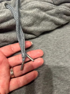 Nike Men’s Light Gray Crewneck Pullover Hoodie thumbnail 3