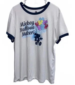 Disney Parks “Mickey Balloon Makers” Graphic Tee Plus Size XL thumbnail 1