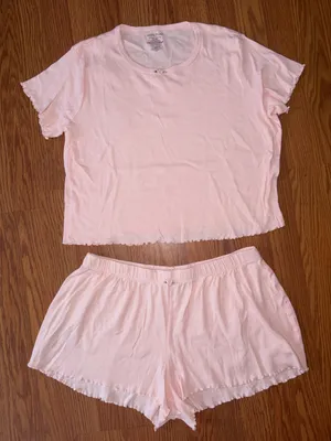 Poppy & Clay pink pajama set thumbnail 1