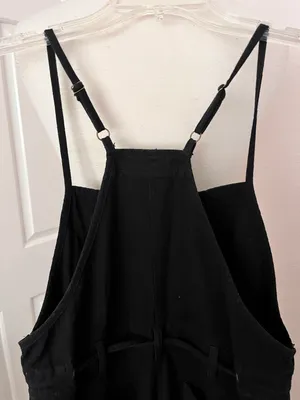 Urban Outfitters Black Overalls. Size XS thumbnail 6