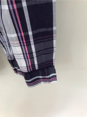 Victoria Secret Plaid Cotton Blend Pajama Set thumbnail 4