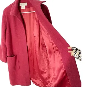 VINTAGE DONCASTER Longline Wool Coat thumbnail 3