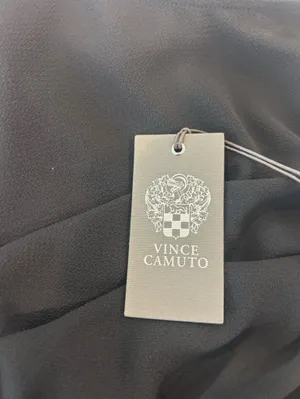 Vince Camuto Black Sleeveless Tie Hem Blouse Top Size Large NWT thumbnail 7