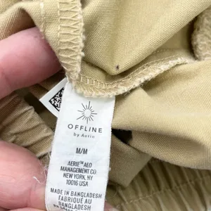 Offline by Aerie Cargo Vest Womens Medium Utility Hooded Outdoor Gorpcore Canvas thumbnail 6