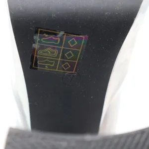 NYLA Silver Holographic Platform Mules Chunky Block Heel Open Toe Size 7 thumbnail 6