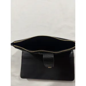 Nanette Lepore Black Pebbled Faux Leather Continental Snap Zip Wallet Clutch thumbnail 5