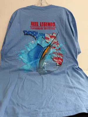 Reel Legends Men’s Short-Sleeve T-Shirt — Light Blue thumbnail 4