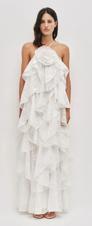 AJE MERRITT EMBROIDERED GOWN Dress Original Price $1099 USD size AU8/US 4 thumbnail 1