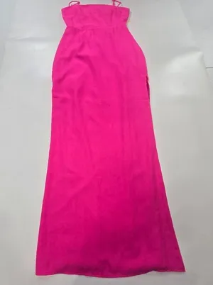 Superdown Addison Maxi Dress in Pink Small thumbnail 3