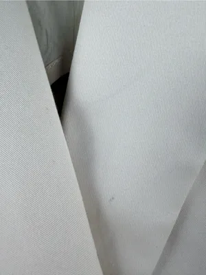 J. Crew Double-breasted Alfie blazer in lightweight chino in cream size 12 READ thumbnail 4