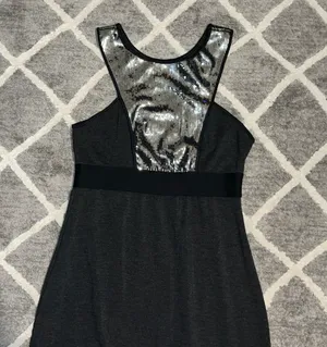 Black Sequin Dress Size L thumbnail 3