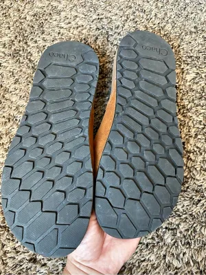 Chaos Women’s Lowdown Leather Slides Light Brown size 7 thumbnail 3