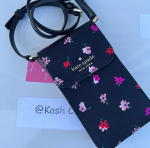 Kate Spade New York Black Phone Crossbody thumbnail 3