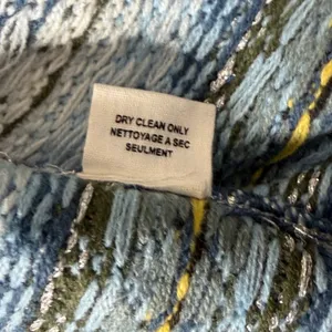 BDG Urban Outfitters Women Blue Striped Fair Isle Cardigan Sweater S NEW thumbnail 7