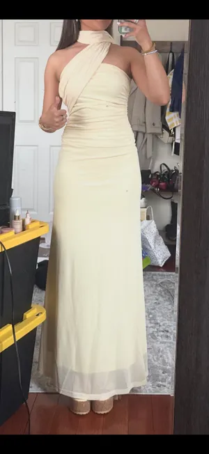 Peppermayo butter yellow dress thumbnail 2