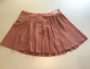 Calia Women's 14" Side Pleat Court Skort in Guava Pink Size XL NWT thumbnail 3