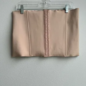 Skims Size 4X Shapewear Corset Waist Trainer Slimming Support Clay Nude Tan thumbnail 2