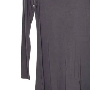 Express Women's T-Shirt Dress Long Sleeve Fit &‎ Flare Stretch Crewneck Gray XS thumbnail 4