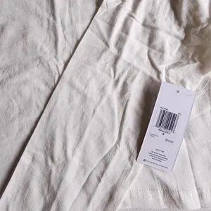 NWT Hurley white and orange surf crop tee thumbnail 4
