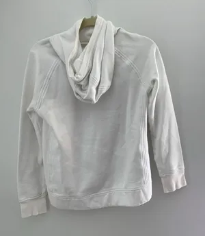Lululemon White Thick Hoodie size 6 thumbnail 1